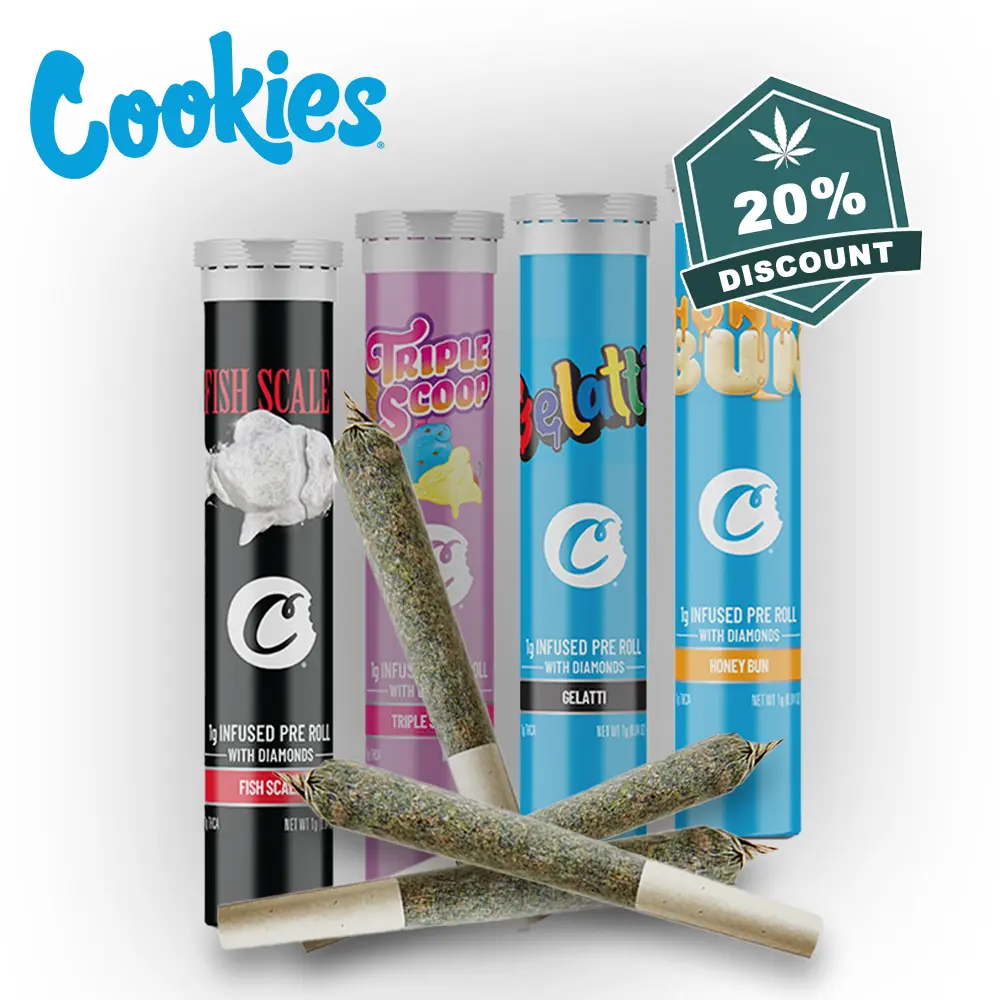 Cookies Infused Joints Bundle 20% Rabatt